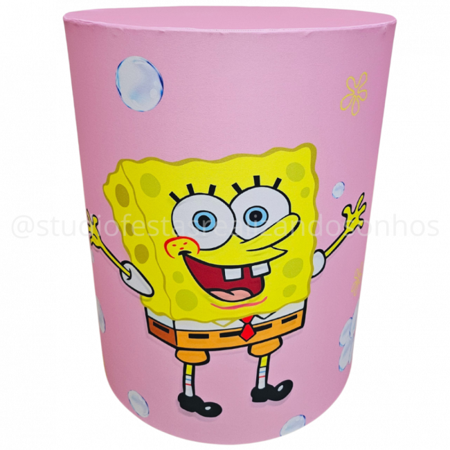 TECIDO CILINDRO M BOB ESPONJA 3