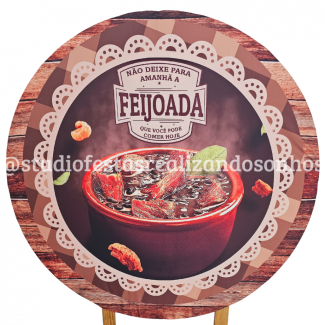 TECIDO REDONDO FEIJOADA