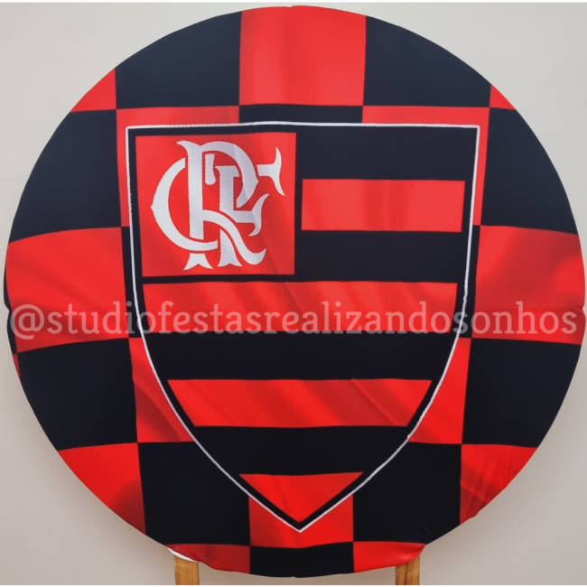 TECIDO REDONDO FLAMENGO 2