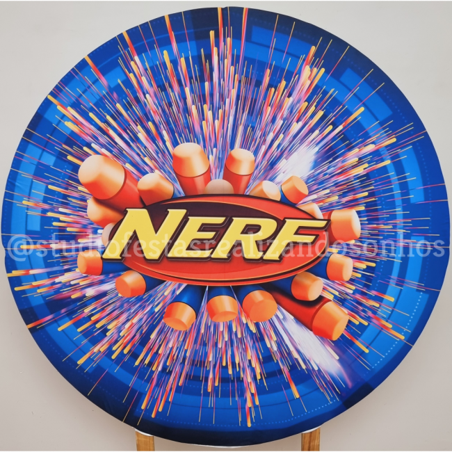 TECIDO REDONDO NERF 1