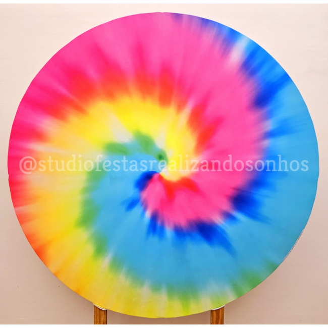 TECIDO REDONDO TIE DYE 1 (TECIDO)