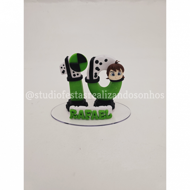 VELA DE BISCUIT BEN 10