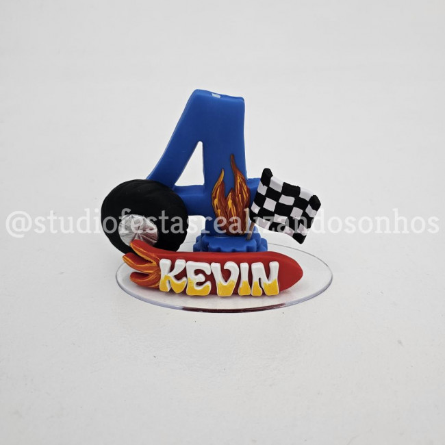 VELA DE BISCUIT HOTWHEELS