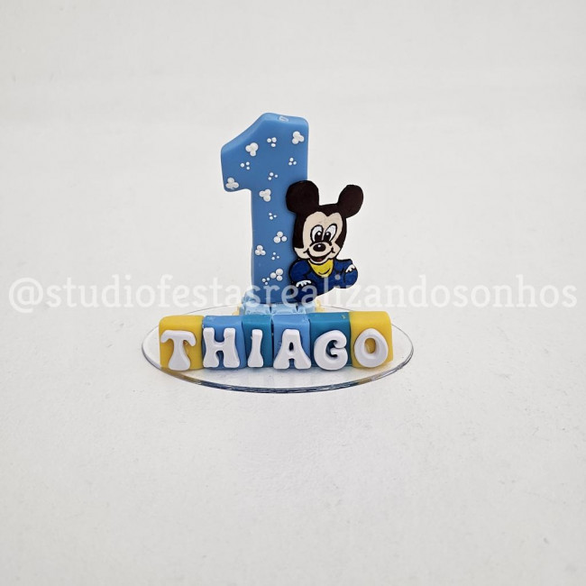 VELA DE BISCUIT MICKEY BABY