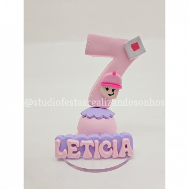 VELA DE BISCUIT ROBLOX MENINA