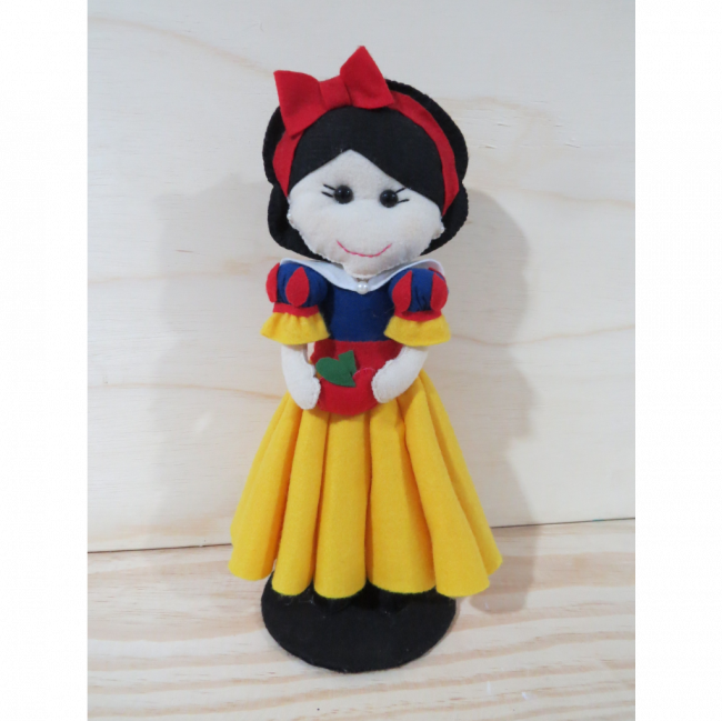 BRANCA DE NEVE EM FELTRO