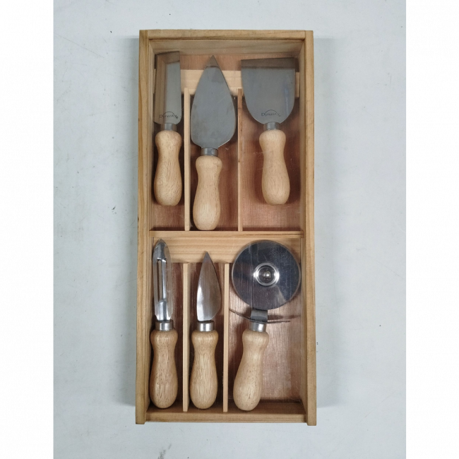 Kit6 peças para queijo