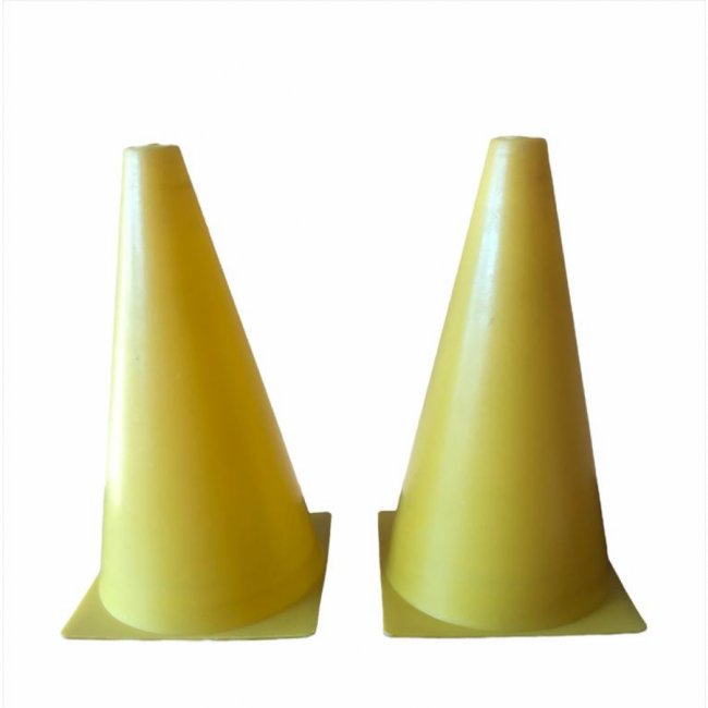 Cones Plásticos amarelos