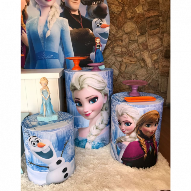 Kit pegue e monte Frozen