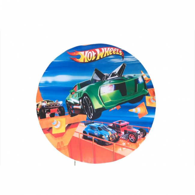 Painel de tecido (Hotwheels)