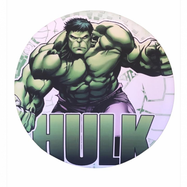 Painel de tecido Hulk