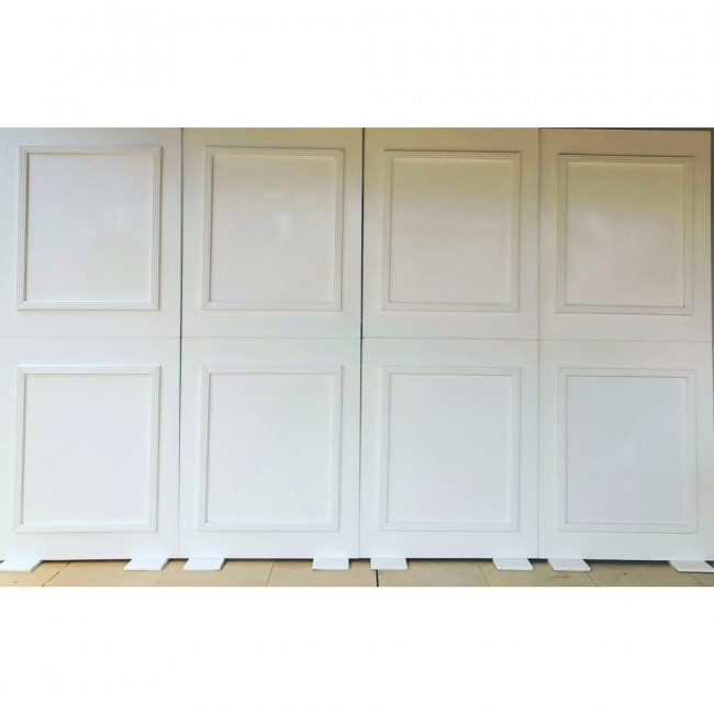 PAINEL BOISERIE BRANCO (0,90C X 2,20A CADA PLACA) - VALOR POR PLACA