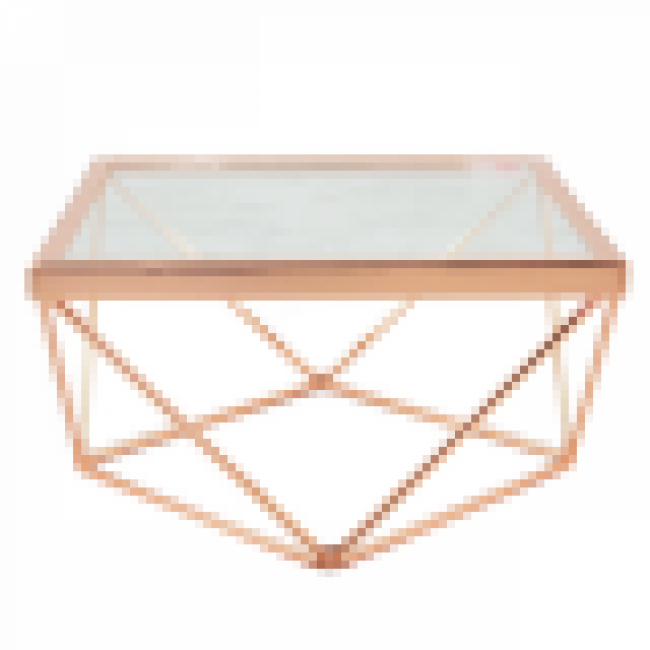 PORTA DOCE ROSÉ QUADRADO DIAMANTE P