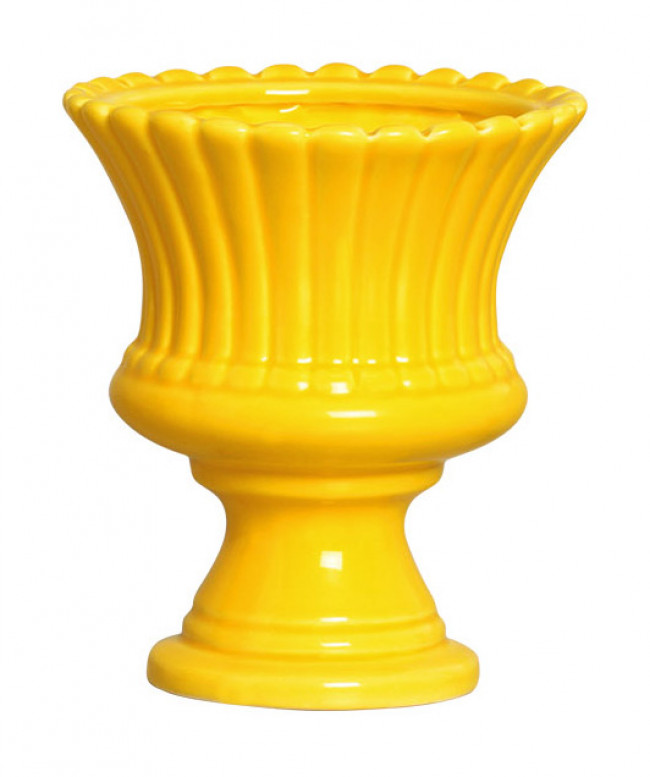 TAÇA RED.PÉTALAS PQ AMARELO 15x13