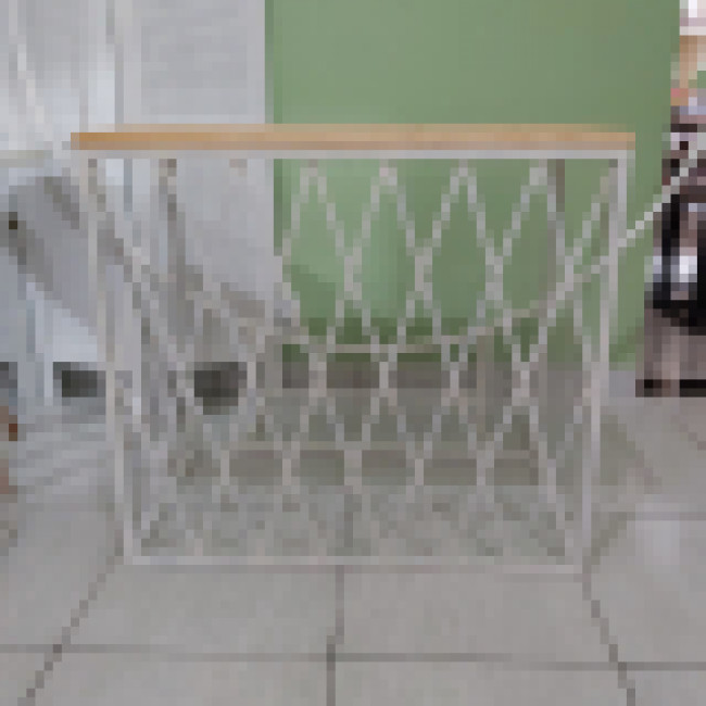 Mesa Losango 50x90 branca