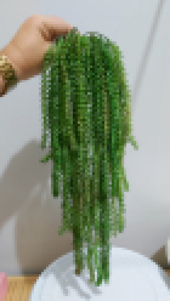 PENDENTE DE FOLHAS VERDE