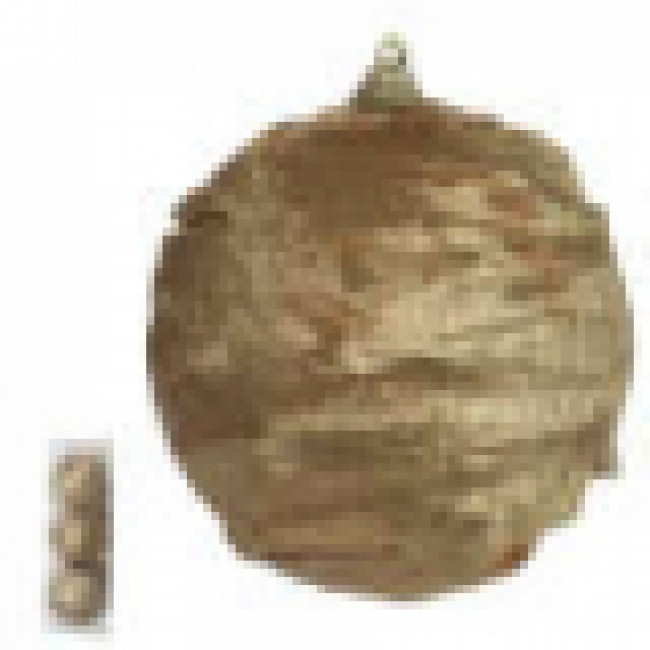 BOLA DECORADA CAMADAS (DOURADO)-62538002