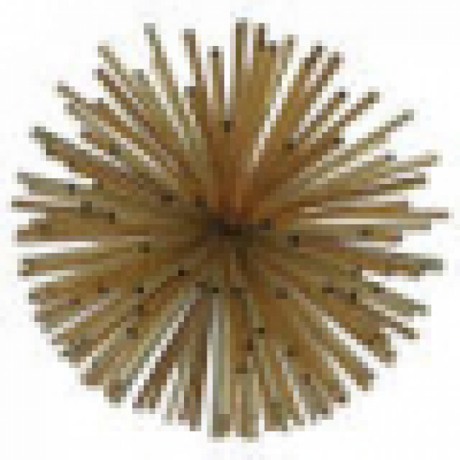BOLA DECORADA (ROSE DOURADO)
