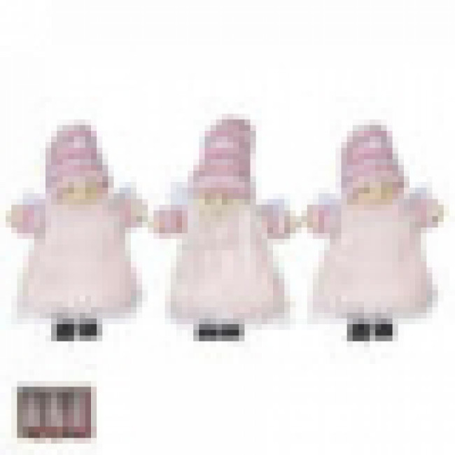 ENFEITE NATAL BONECO ANJO EM PÉ