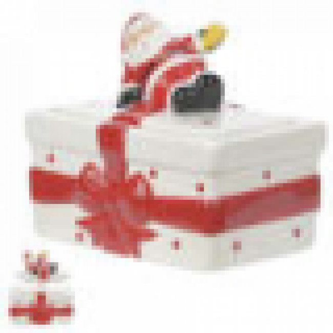 VASO NATAL CERAMICA PAPAI NOEL