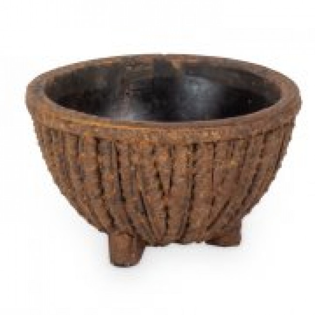 CUMBUCA TERRACOTA COM PE PEQUENO
