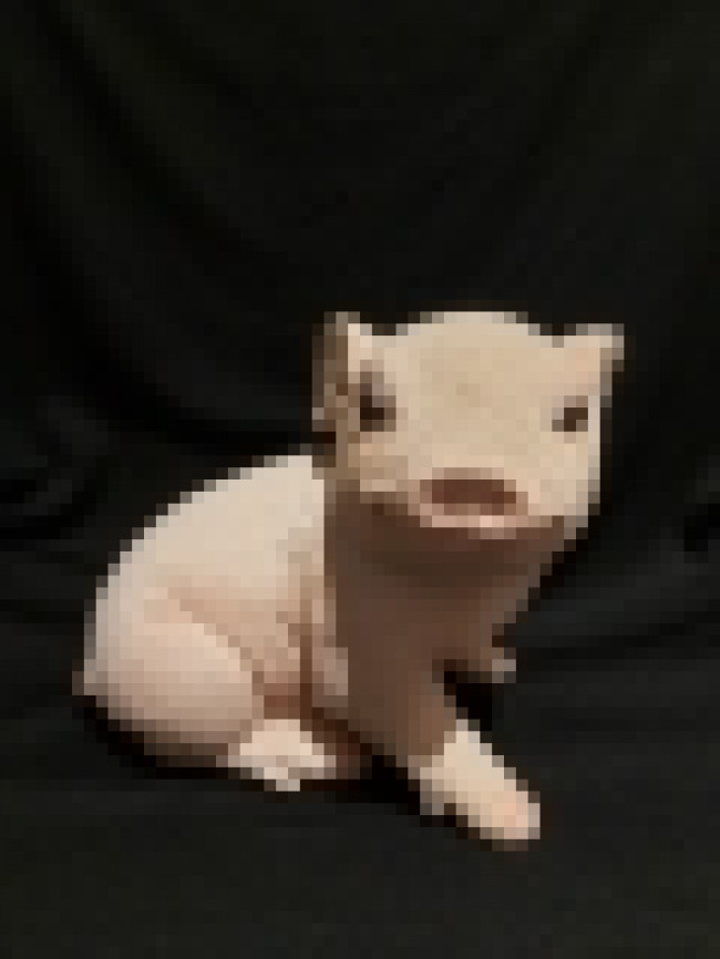 PORCO DE RESINA