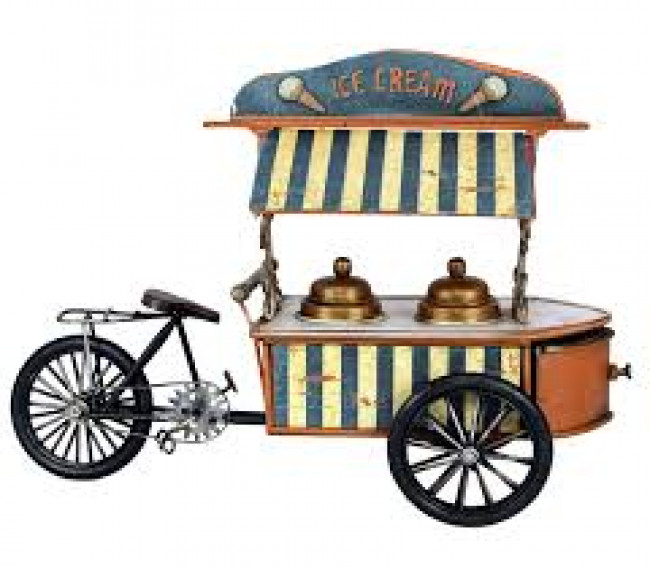 CARRINHO ICECREAM VINTAGE