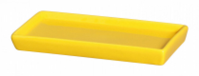 Bandeja ret. md amarelo 3x26x13