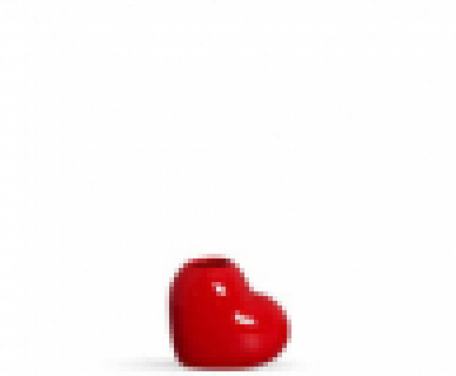 Vaso coraÇÃo cherry