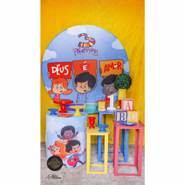 KIT INFANTIL - TRES PALAVRINHAS I