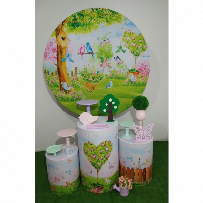 Kit tema infantil - Jardim encantado