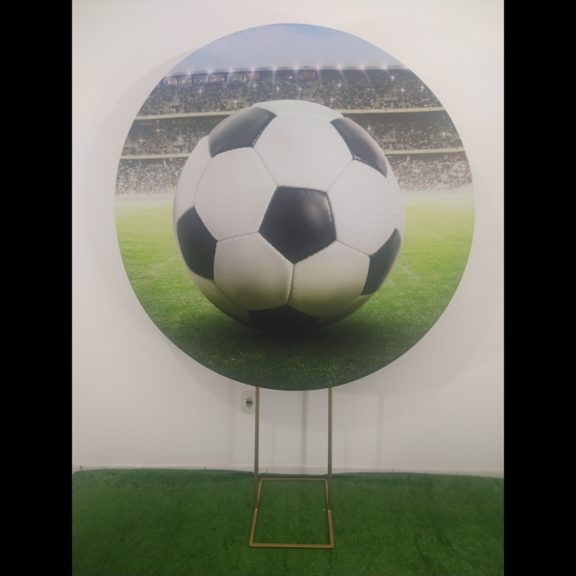 Painel redondo - Futebol