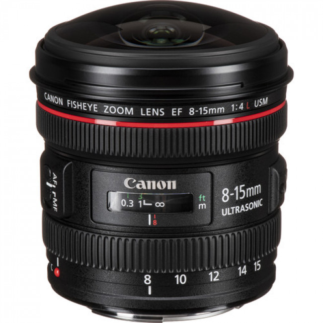 Canon EF 8-15mm f/4L fisheye