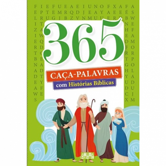 365 caça-palavras com histórias bíblicas 9788538099796