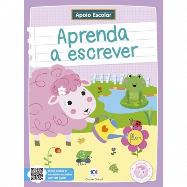 Apoio Escolar - Aprenda a escrever 9786555007534