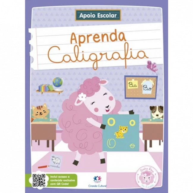 Apoio Escolar - Aprenda Caligrafia 9786555007572