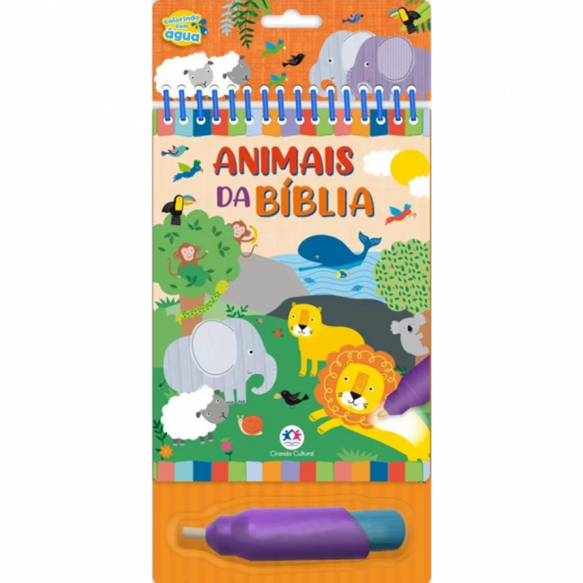 Livro Aquabook Animais da Bíblia 9786526100554