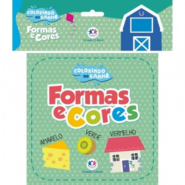 Livro Banho Formas e cores 9788538080145