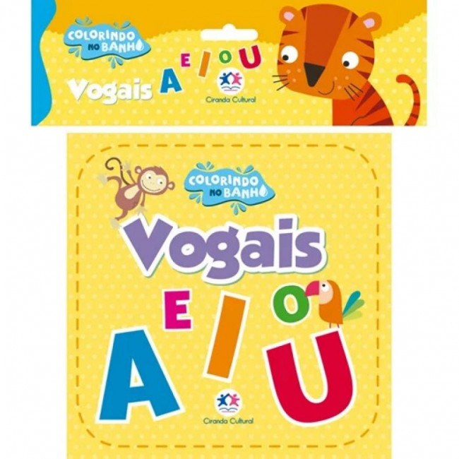 Livro Banho Vogais 9788538080121