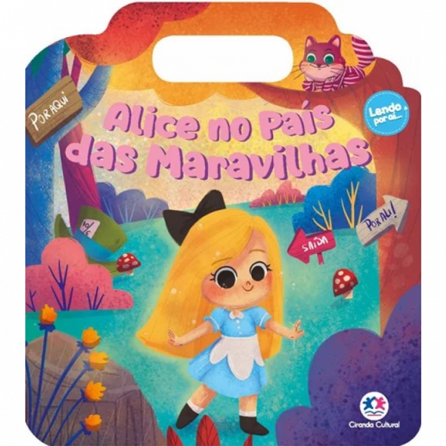 Livro Cartonado Alice no país das maravilhas 9786555004519