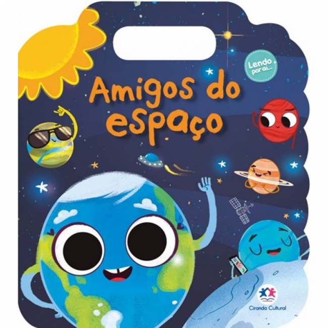 Livro Cartonado Amigos do espaço 9786555008333