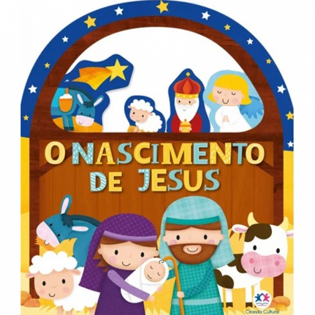 Livro Cartonado O nascimento de Jesus 9786555000849