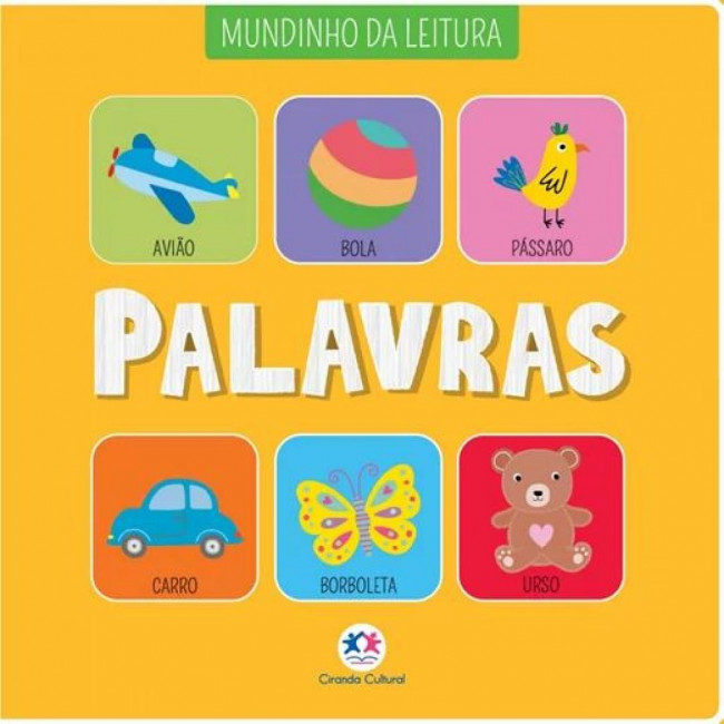 Livro Cartonado Palavras 9788538093879