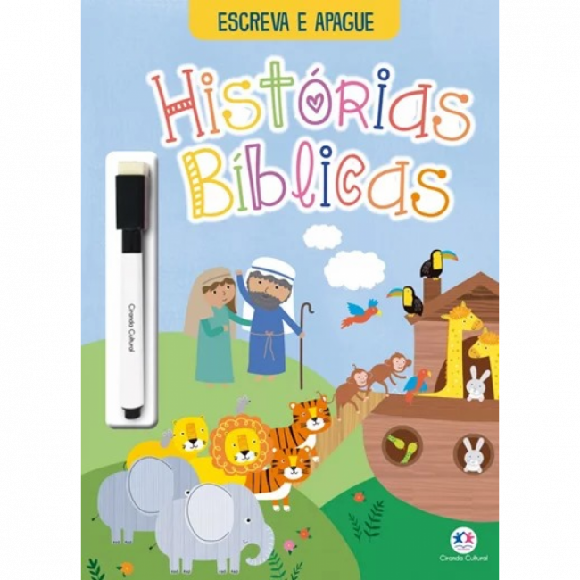 Livro Escreva e apague Histórias Bíblicas 9788538097754