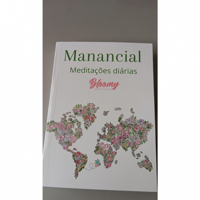 Livro Manancial Bloomy Meditação diária