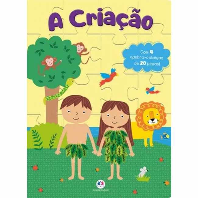 Livro Quebra-cabeça A criação 9786555000559