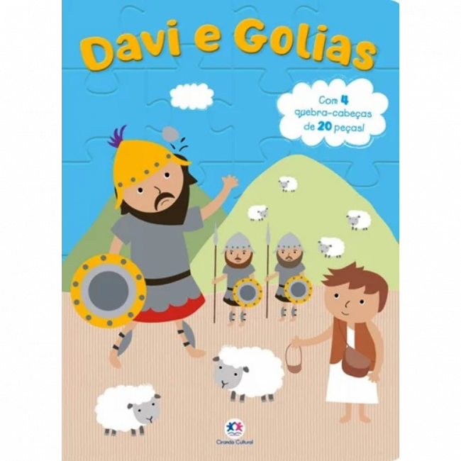 Livro Quebra-cabeça Davi e Golias 9788538097914