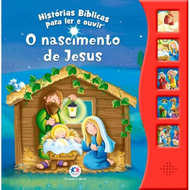 Livro Sonoro O nascimento de Jesus 9788538084532