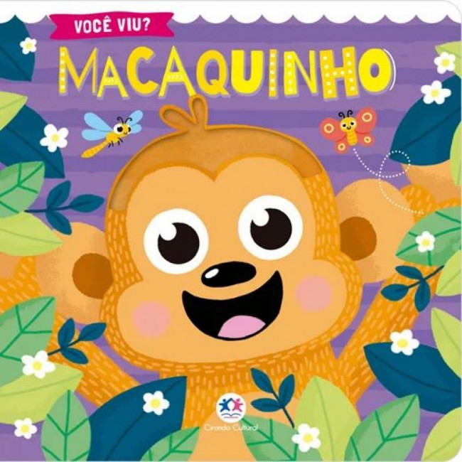 Livro Toque e sinta Macaquinho 9786526104729