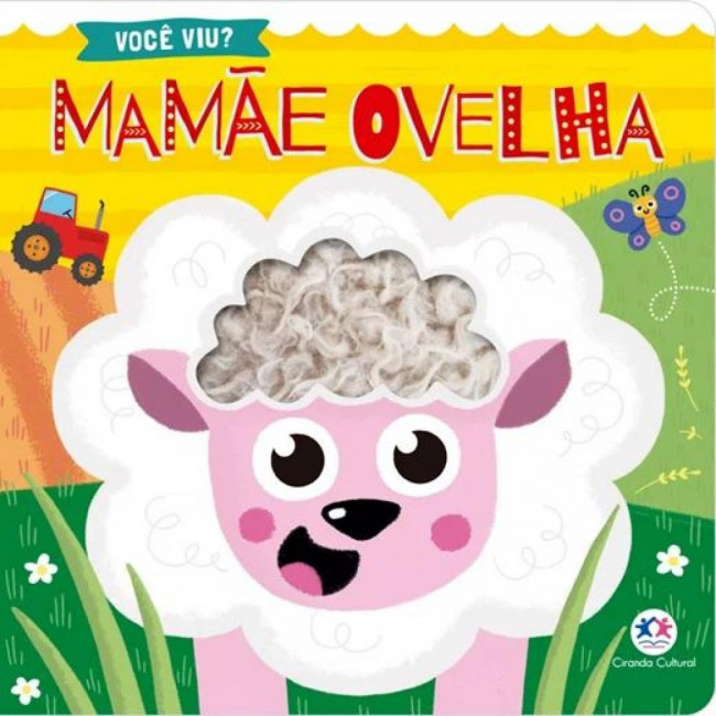 Livro Toque e sinta Mamãe ovelha 9786526104682